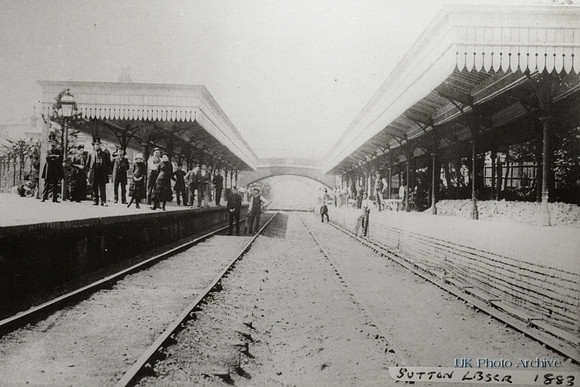 Sutton Railway Station 1883