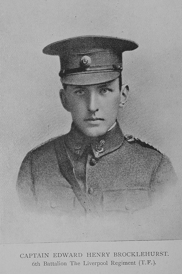 Brocklehurst E H Captain 6th Kings Liverpool Regiment