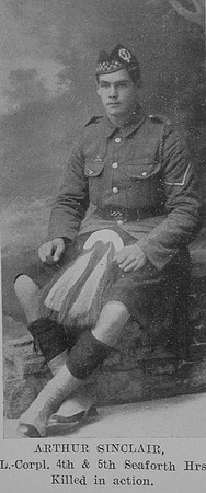Sinclair A L/Cpl 4th Seaforth Highlanders The Sword Of The North Highland Memories Of The Great War - Dugald MacEchern