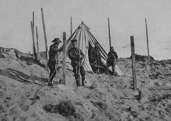Turkish Prisoners At W Beach