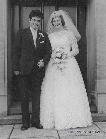The Wedding Of Ronald W England And Bridget A Shepheard North Walsham Norfolk 1961
