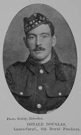 Douglas D L/Cpl 14971 6th Royal Scots Fusiliers The Sword Of The North Highland Memories Of The Great War - Dugald MacEchern