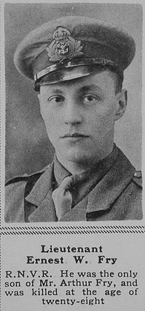 Fry E W Lt Drake Btn RNVR The Sphere 12th Oct 1918