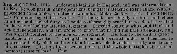 Lawrence H Pte 186 Royal Army Medical Corps Attd Scottish Horse Obit Part 2 De Ruvignys Roll Of Honour Vol 4