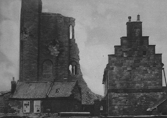 Scarborough Castle Hit By Shells