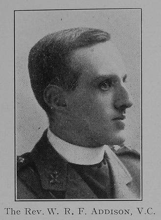 Addison W R F Rev VC Army Chaplains