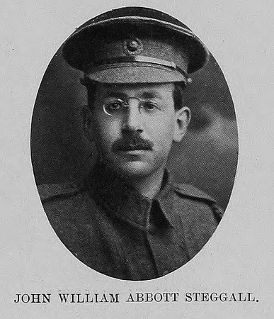 Steggall J W A Naval Instructor HMS Invincible Royal Navy St Andrews University Roll Of Honour