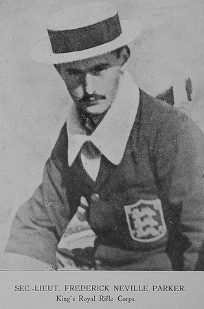 Parker F N 2nd Lt Kings Royal Rifle Corps