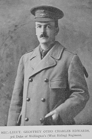 Edwards G O C 2nd Lt West Riding Regiment