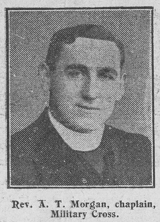 Morgan A T Rev MC Army Chaplain The Graphic 26th Aug 1916