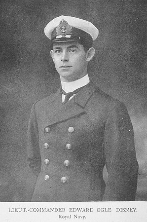 Disney E O Lt Comm HMS Arethusa Royal Navy