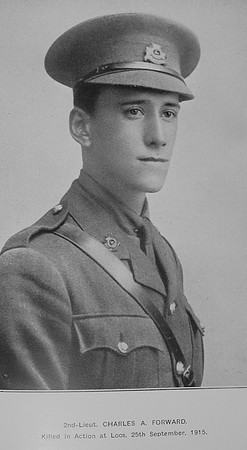 Forward C A 2nd Lt 2nd Bedfordshire Regiment