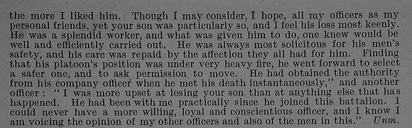Young L D 2nd Lt 7th Manchester Regiment Obit Part 2 De Ruvignys Roll Of Honour Vol 4