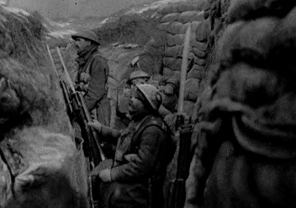 A Front Line Trench On The Western Front