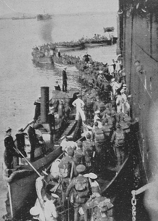 A British Landing In Gallipoli