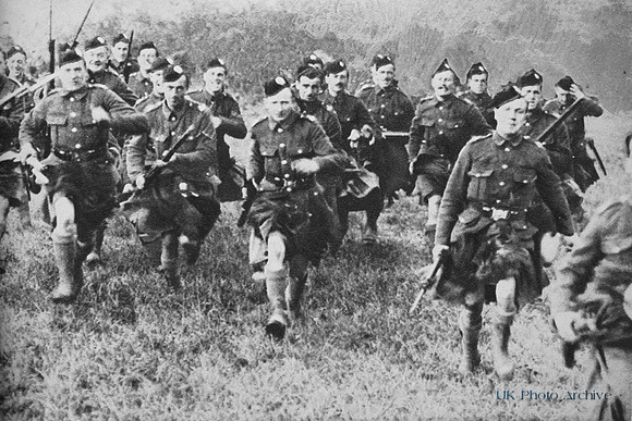 A Charge By The London Scottish