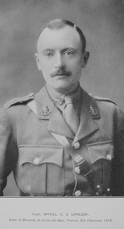 Uppleby W C S Captain 12th Royal Sussex Regiment
