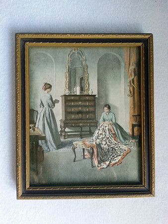 Small Framed Print The Patchwork Quilt By C Taylor