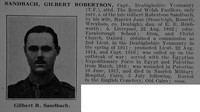Sandbach G R Captain Denbighshire Yeomanry Obit De Ruvignys Roll Of Honour Vol 3