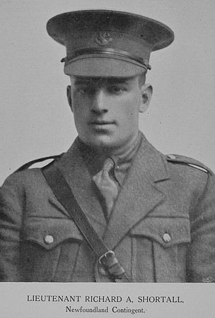 Shortall R A Lt Newfoundland Regiment