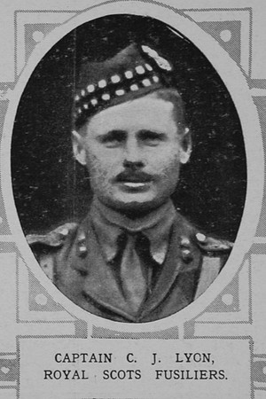 Lyon C J Captain Royal Scots Fusiliers The Illustrated London News 26th Dec 1914