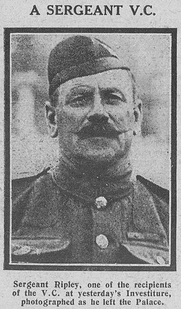 Ripley J Sergt VC 1st Black Watch The Graphic 18th July 1918