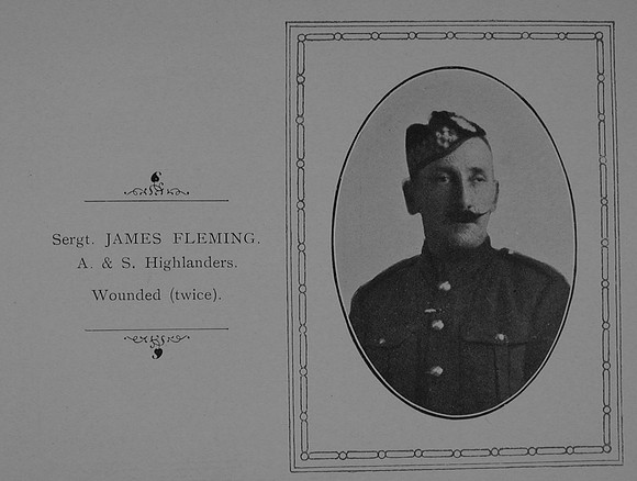 Fleming J Sergt Argyll And Sutherland Highlanders