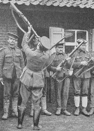 British Infantry Examining Arms