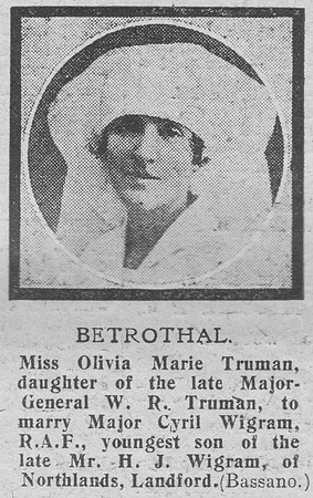 Truman O M Nurse The Graphic 27th July 1918