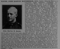 Kayss J H B Cpl MM489761 Princess Patricias Canadian Light Infantry Obit De Ruvignys Roll Of Honour Vol 4
