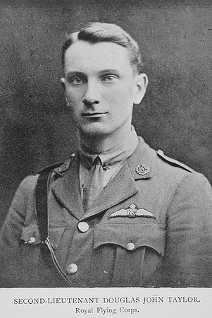 Taylor D J 2nd Lt Royal Flying Corps