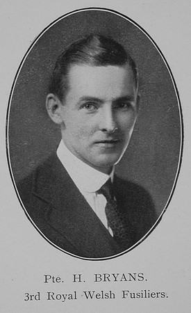 Bryans H Pte 3rd Royal Welsh Fusiliers William Graham Co Roll Of Honour