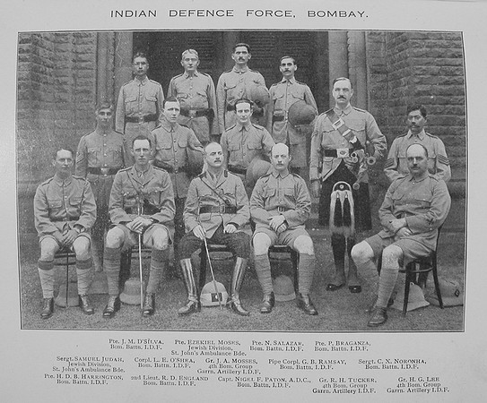 Indian Defence Corps Group Photo William Graham Company