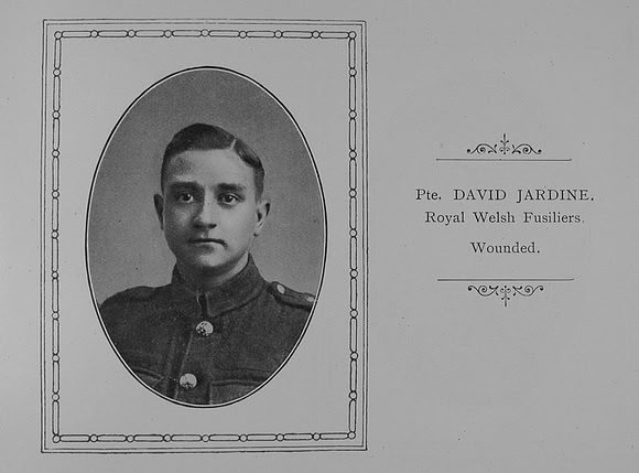 Jardine D Pte Royal Welsh Fusiliers William Graham Co Roll Of Honour