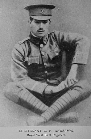 Anderson C K Lt Royal West Kent Regiment