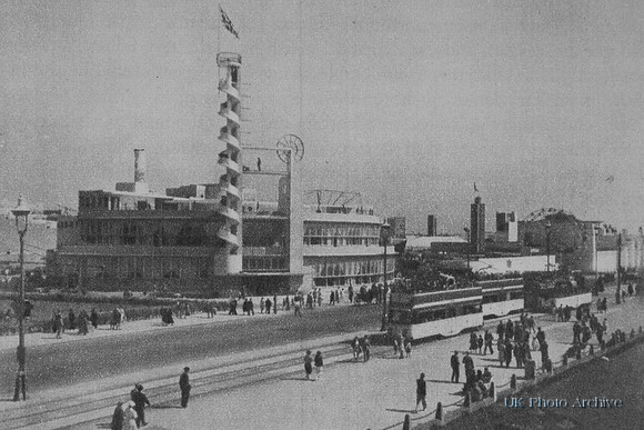 Blackpool Casino And Funfair 1940s