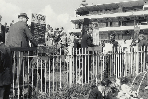Bookmakers At Epsom Derby 1960s