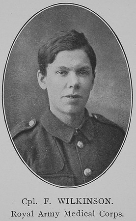 Wilkinson F Cpl Royal Army Medical Corps William Graham Company