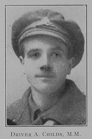 Childs A Dvr MM Royal Field Artillery