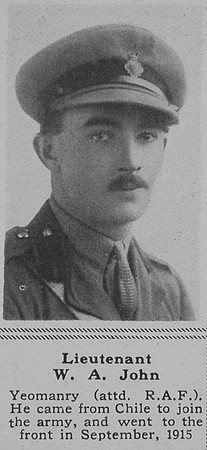 John W A Lt Royal Air Force The Sphere 8th Feb 1919