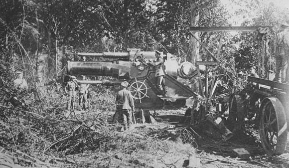 A British Howitzer On The Somme