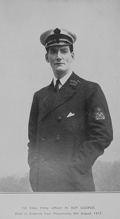 Cooper H R 1st Class PO AA-1251 HMS President RNVR