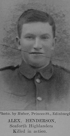 Henderson A Pte Seaforth Highlanders The Sword Of The North Highland Memories Of The Great War - Dugald MacEchern