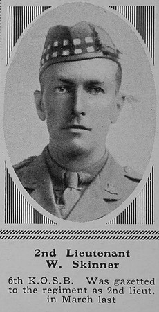 Skinner W 2nd Lt 6th KOSB The Sphere 30th Oct 1915