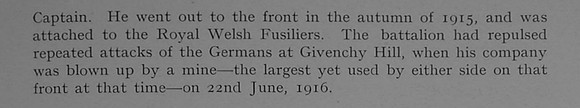 Price-Edwards O Captain 18th Royal Fusiliers Obit Part 2 Dulwich College Roll Of Honour