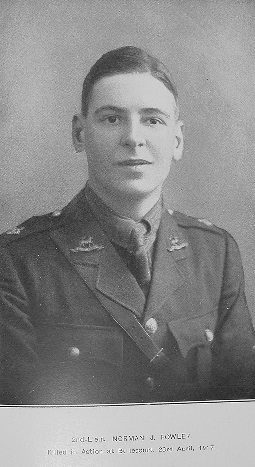 Fowler N J 2nd Lt 1st Queens Royal West Surrey Regiment