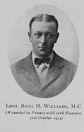 Williams B H Lt MC 13th Hussars The 13th Hussars In The Great War