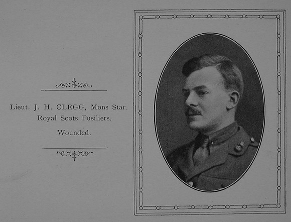 Clegg J H Lt 4th Royal Scots Fusiliers