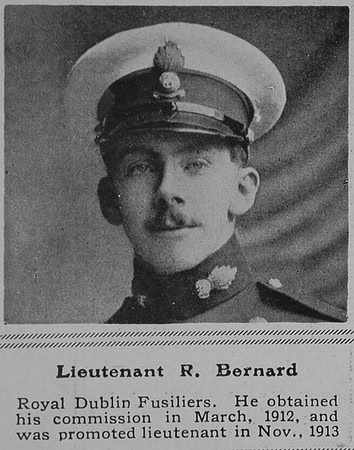 Bernard R Lt Royal Dublin Fusiliers The Sphere 19th Jun 1915