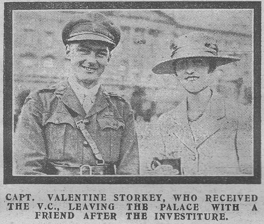Storkey P V Captain VC 19th Australian Infantry The Graphic 26th July 1918